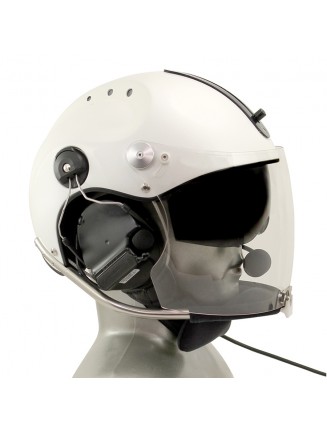 Icaro Rollbar Plus Marine Helmet with ComTac V/Swatac V Tactical PNR Portable Radio Headset