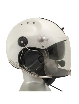 Icaro Rollbar Plus Marine Helmet with ComTac V/Swatac V Tactical PNR Portable Radio Headset