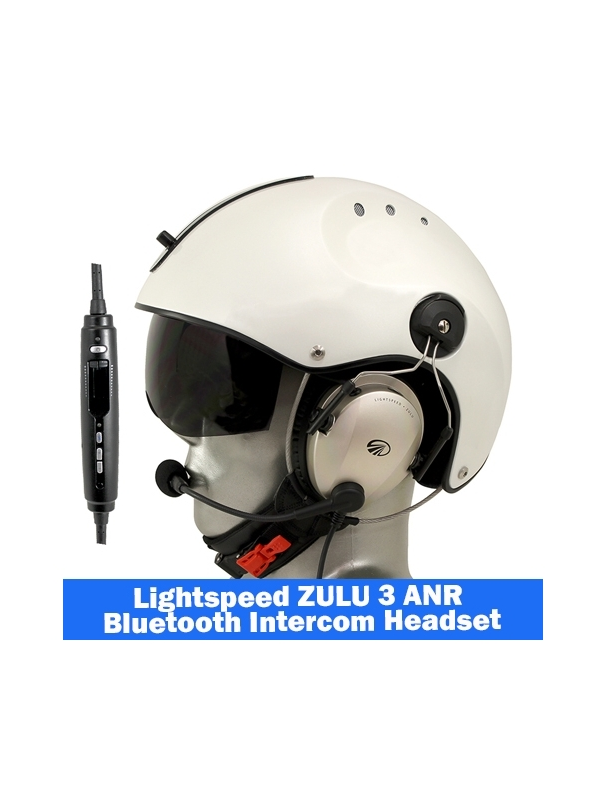 Lightspeed Zulu 3 Active Noise Communications (ANR) with Bluetooth