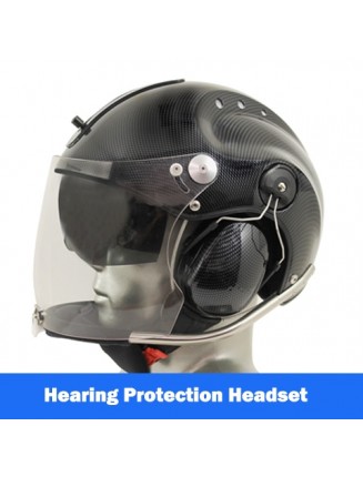 Icaro Rollbar Plus Carbon Fiber Aviation/Marine Helmet without Communications