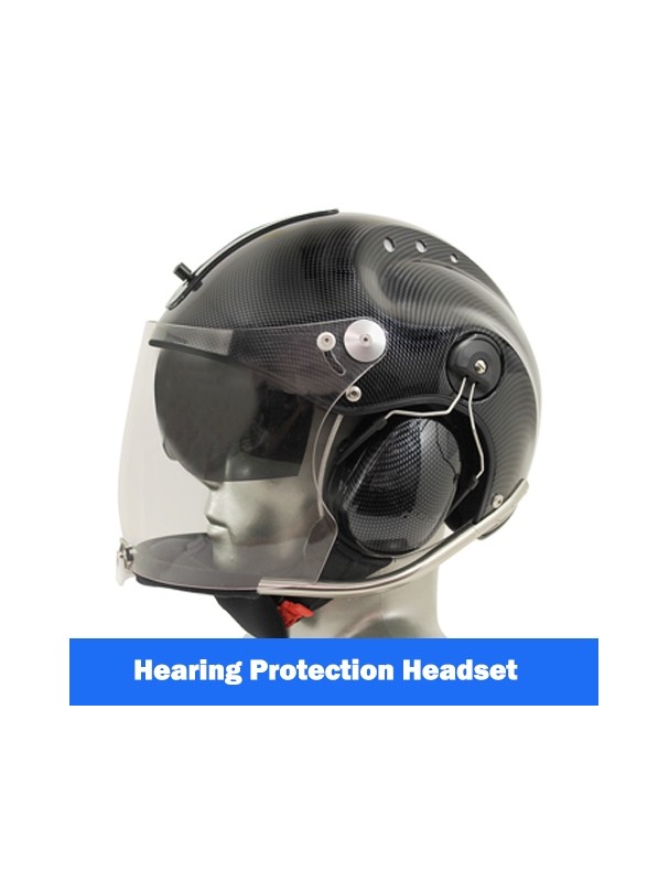 Icaro Rollbar Plus Carbon Fiber Aviation/Marine Helmet without Communications
