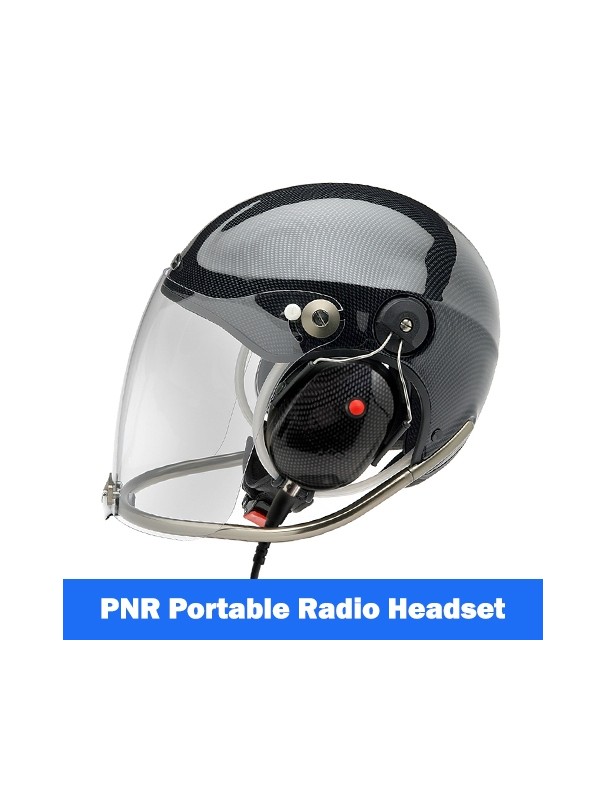 Icaro Rollbar Aviation Helmet with Tiger Portable Radio Headset