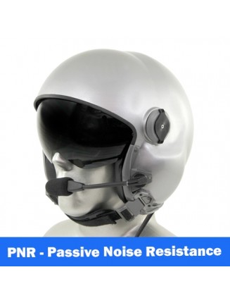 MSA Gallet LH250 Flight Helmet - Flourescent Orange