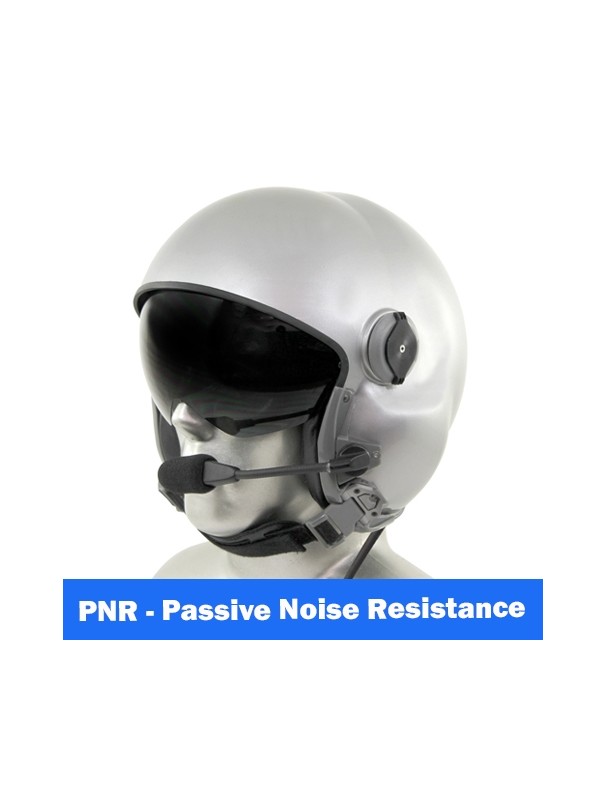 MSA Gallet LH250 Flight Helmet - Flourescent Orange