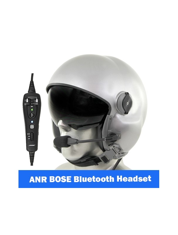 MSA Gallet LH050 Flight Helmet - Orange Flourescent