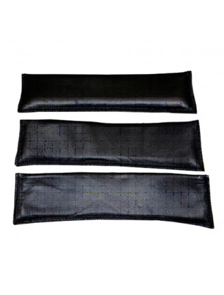 Kit of 3 Leather Front Pads 5,10,15mm