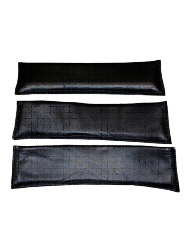 Kit of 3 Leather Front Pads 5,10,15mm