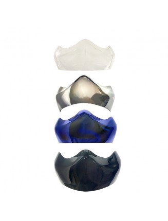 Maxillo Polycarbonite Face Shield Assembly with Latches
