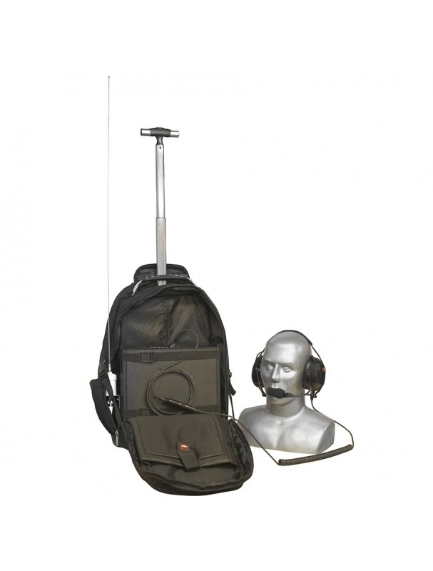 Plug-in Long Distance Portable Radio Kits with ICOM Radio and Plug-in Headset