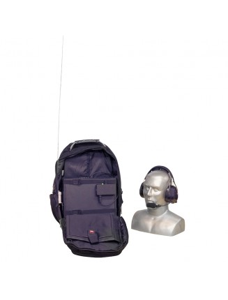 Plug-in Long Distance Portable Radio Kits with ICOM Radio and Plug-in Headset
