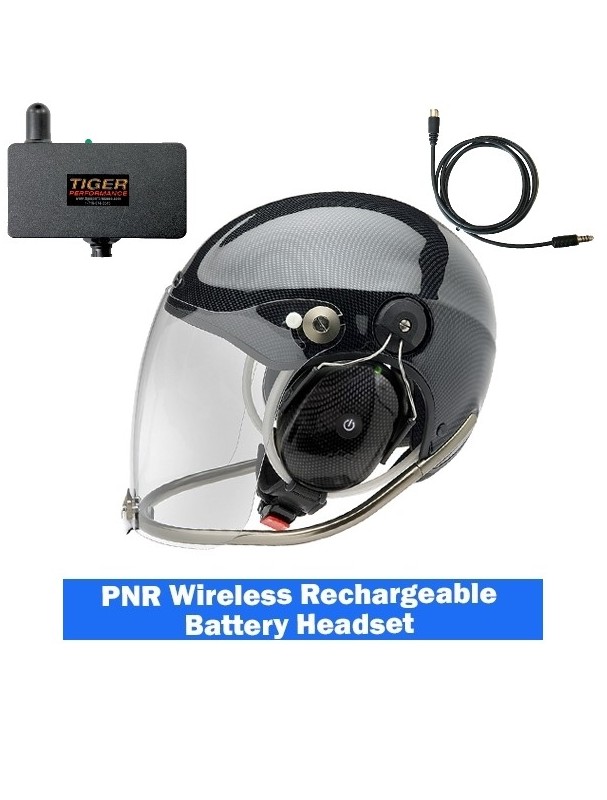 Icaro Rollbar Aviation Helmet with Tiger Wireless Headset