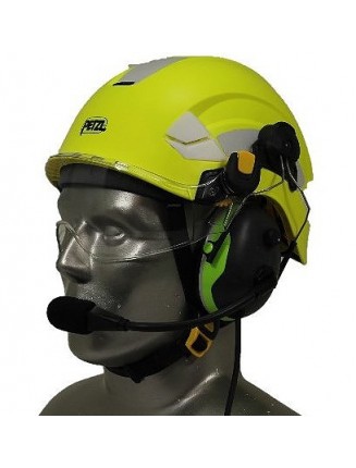 Petzl Vertex Aviation Helmet with Tiger PNR Headset