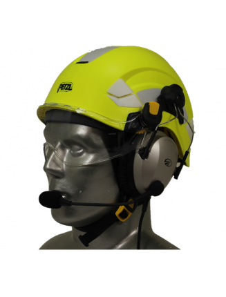 Petzl Vertex Aviation Helmet with Lightspeed Zulu 3 Headset