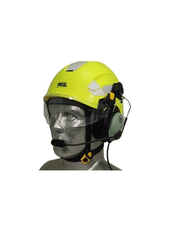 Petzl Vertex Aviation Helmet with David Clark ONE-X Communications