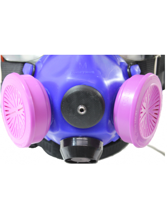 Tiger 8500 Helmet Snap On Half Respirator Mask