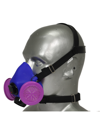 Tiger 8500 Adjustable Half Respirator Mask with Headband