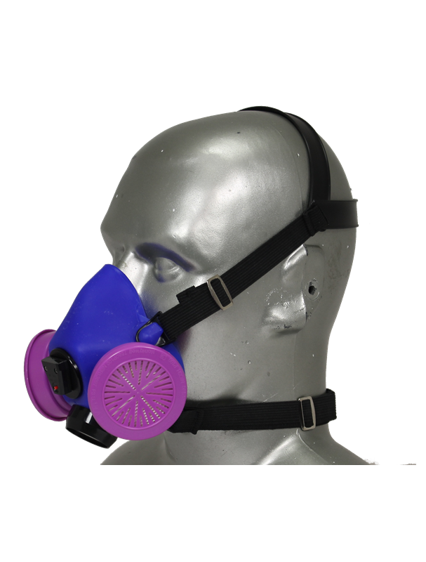 Tiger 8500 Adjustable Half Respirator Mask with Headband