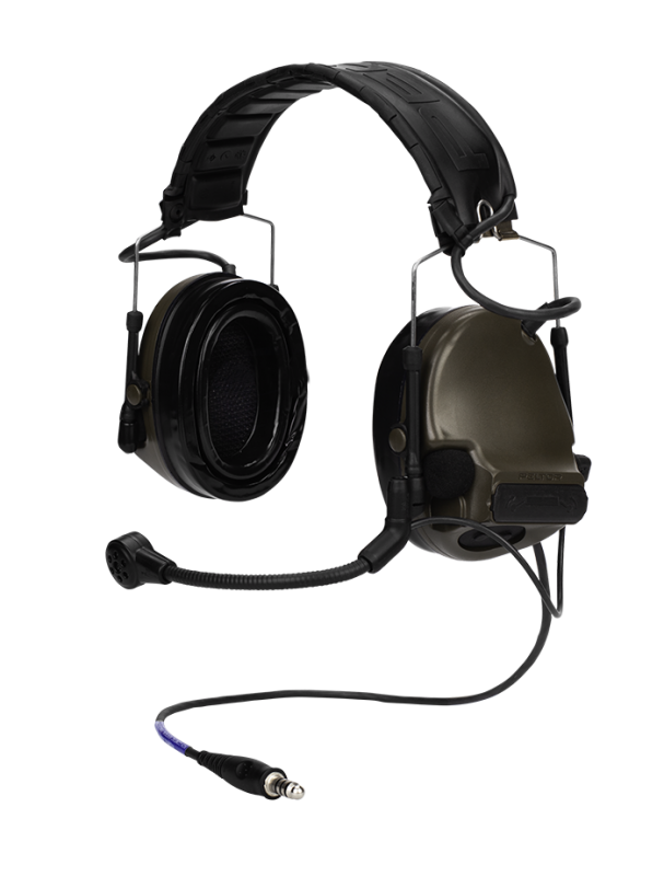 3M Peltor ComTac V/Swatac V Aviation PNR Tactical Hear Thru Portable Radio Headset