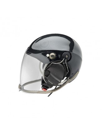 Icaro Rollbar Aviation Helmet with ComTac V/Swatac V Tactical PNR Portable Radio Headset