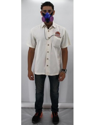 Tiger Plug in Aviation Helmet/Headset Voice Amplifier - Shown in Shirt Pocket