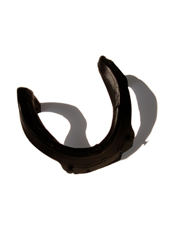 MSA Gallet Leather Helmet Edge Roll - 2 Button