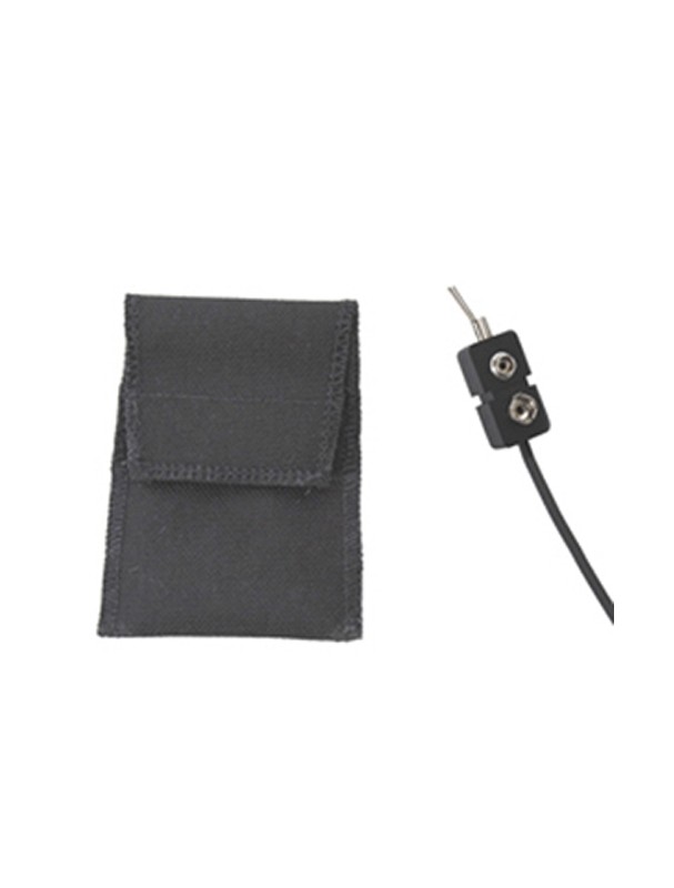 Active Noise Reduction Soft Battery Pouch with Shut Off Switch