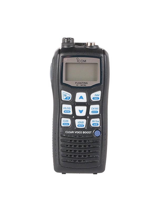 ICOM M36 6 Watt VHF Marine Handheld Transceiver