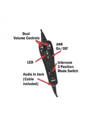 MSA Gallet LH050 Flight Helmet - BOSE Controller