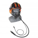 Open Face Marine Helmet Communications
