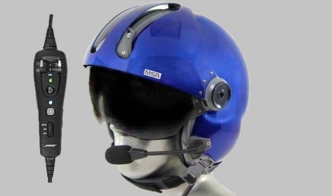 Flight Helmet Communications