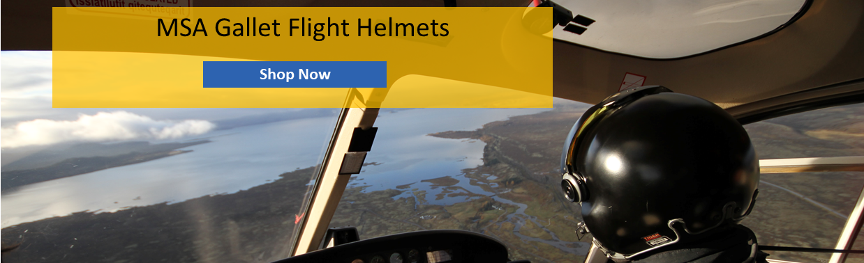 MSA Gallet Fixed Wing and Helicopter Helmets